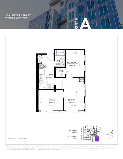 258 Lester St 1 Bed Apartment, Residential for Rent - Photo Gallery 14